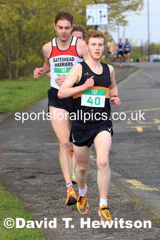 The 2023 Terry O'Gara Memorial 5k Road Race organised by Wallsend Harriers. Photo: David T. Hewitson/Sports for All Pics
